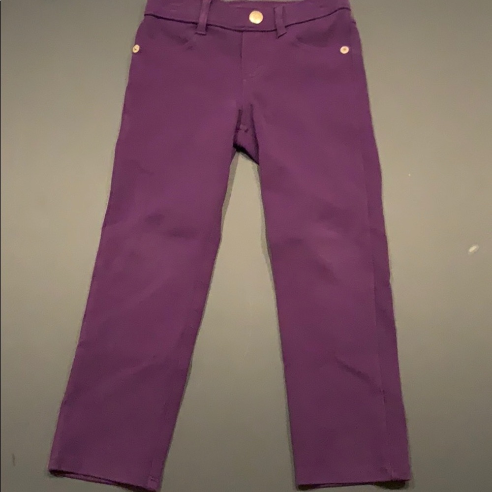 Girls Gymboree purple pants